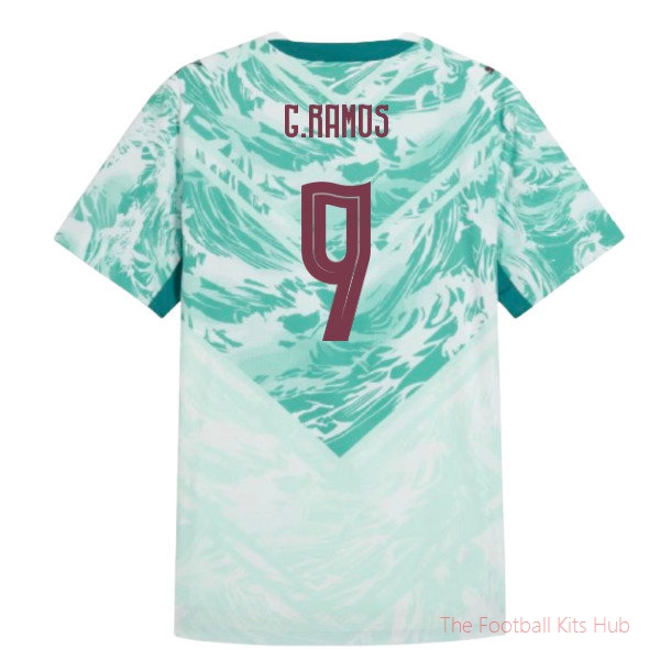 2026-2027 Portugal Authentic Away Shirt (G.Ramos 9)