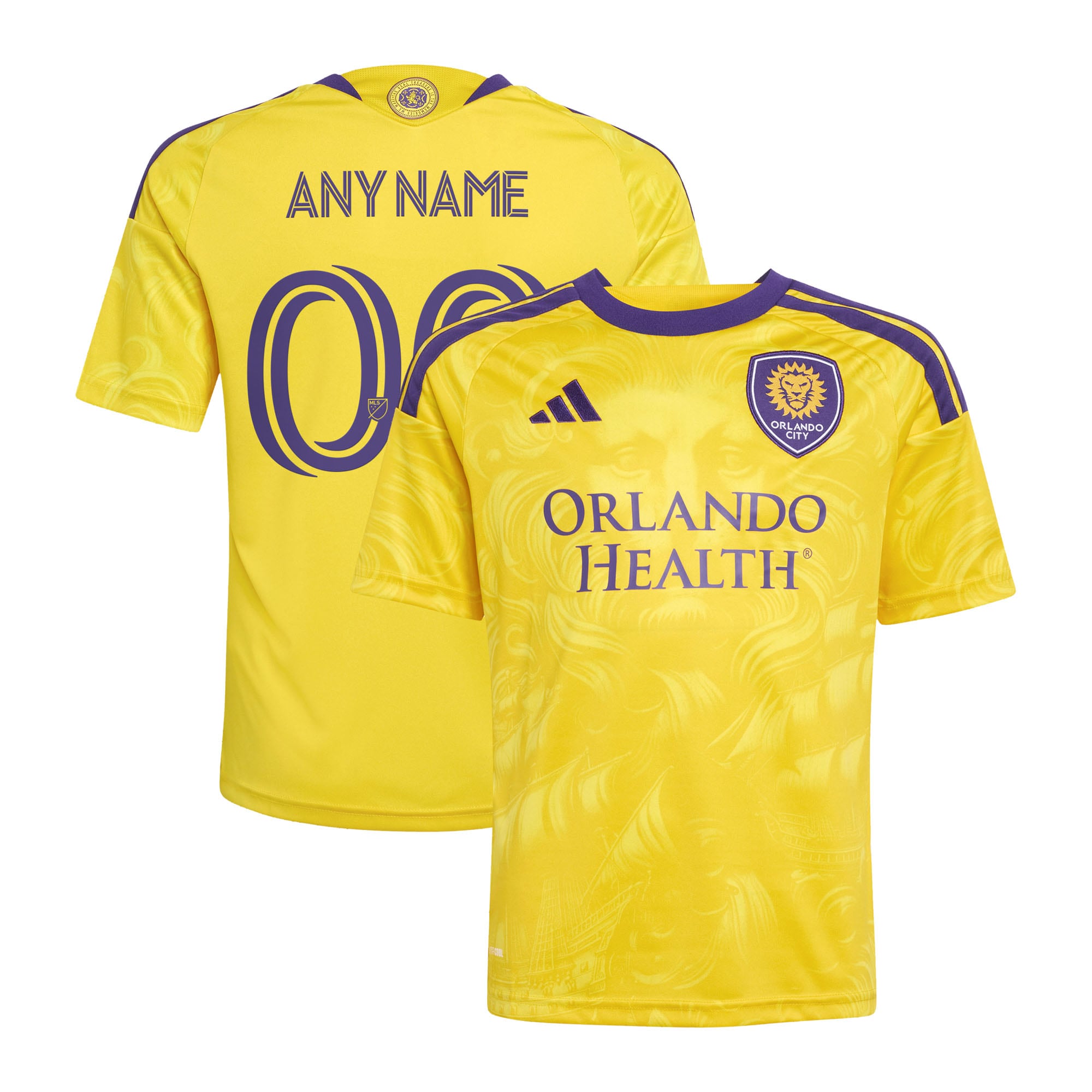[JED] Orlando City SC 2026 Sunken Treasure Kit Replica Custom Jersey - Gold