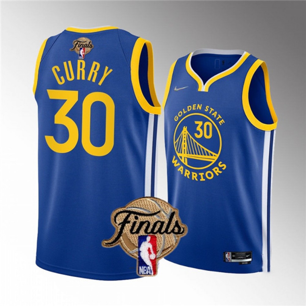 Stephen Curry30 Golden State Warriors Jersey Blue - - Basketball Fan Gear