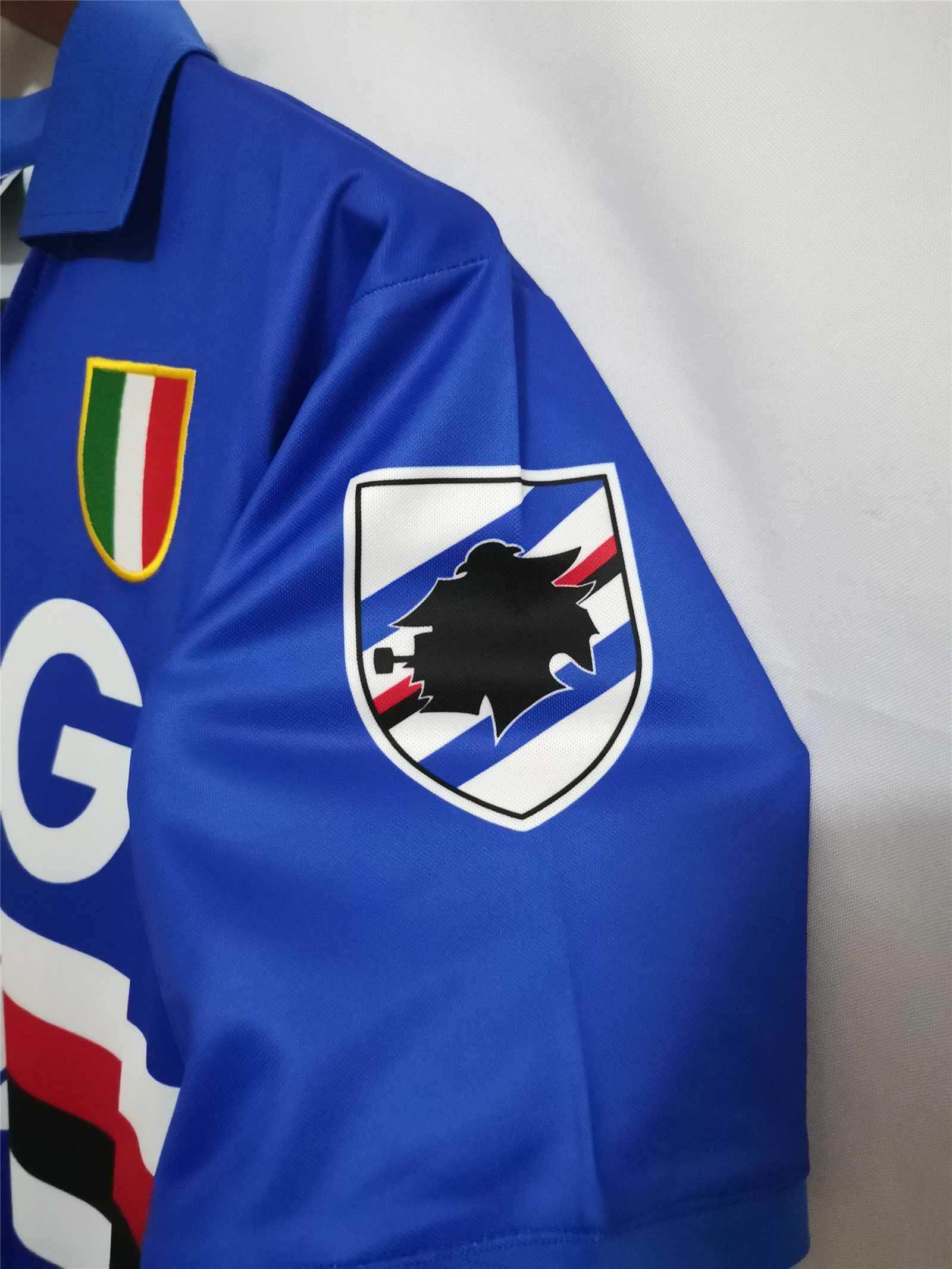 Cheap 1991/92 Sampdoria Home