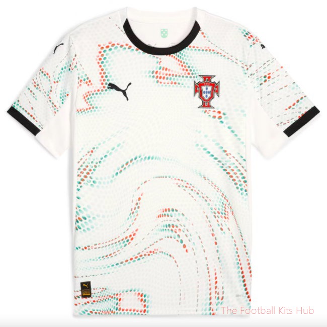 Men 2025-2026 Portugal Away Shirt UEFA Euro