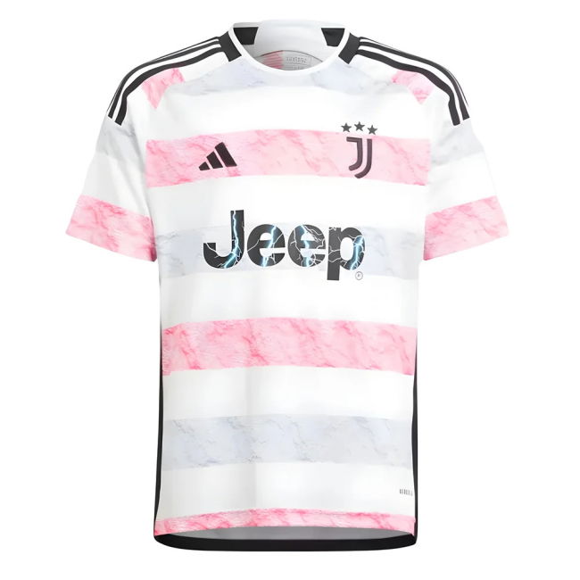 Replica 2023-2024 Juventus Away With Vintage Design - Defensive Rock