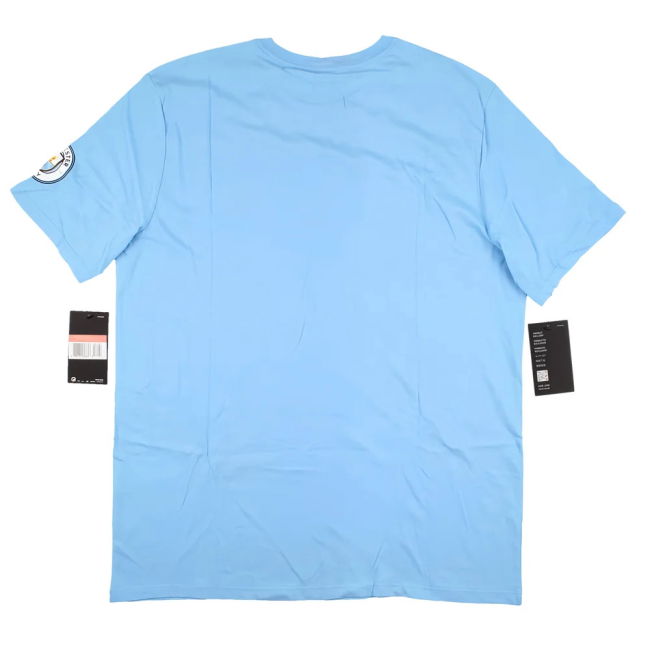 Women's 2018-2019 Manchester City T-Shirt Swoosh - Field Blue
