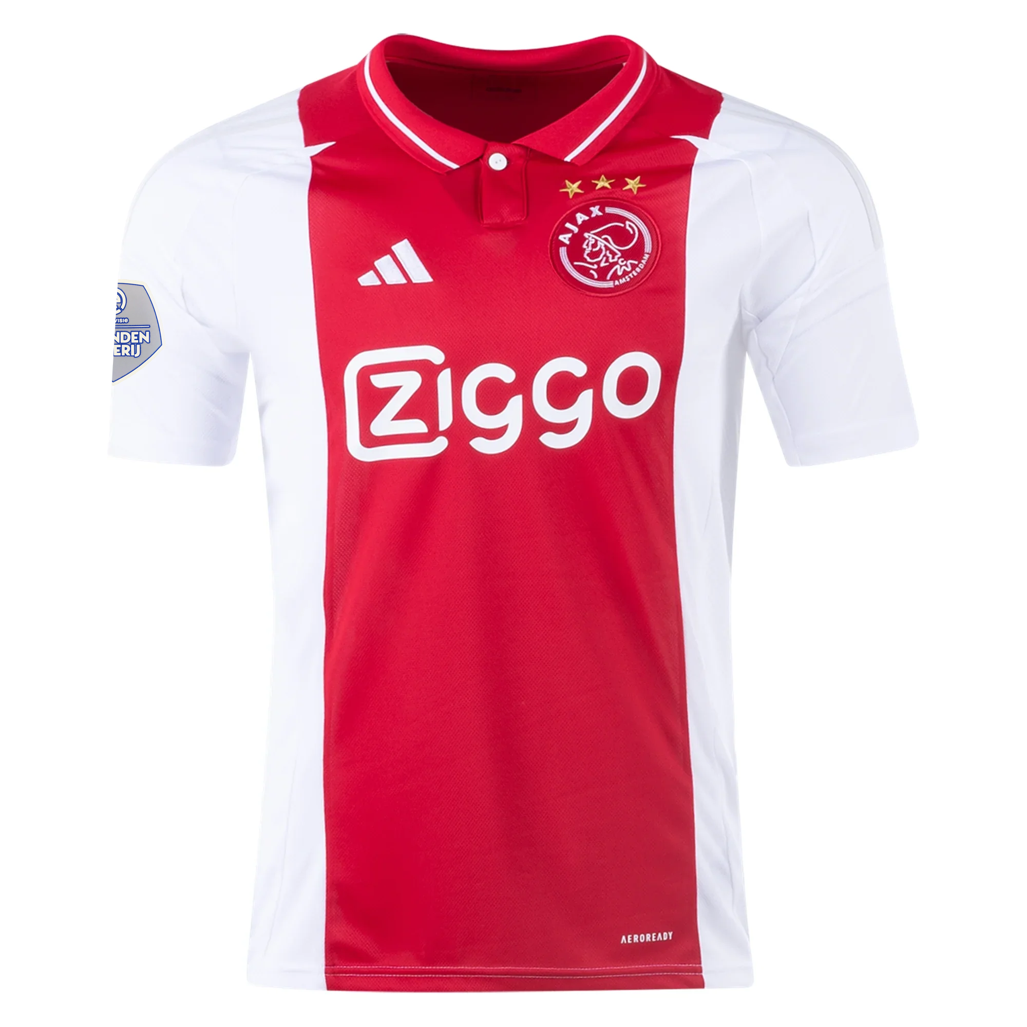 Ajax Eredivise Patch 2024-2025 UCL Home Jersey – Authentic Shirt