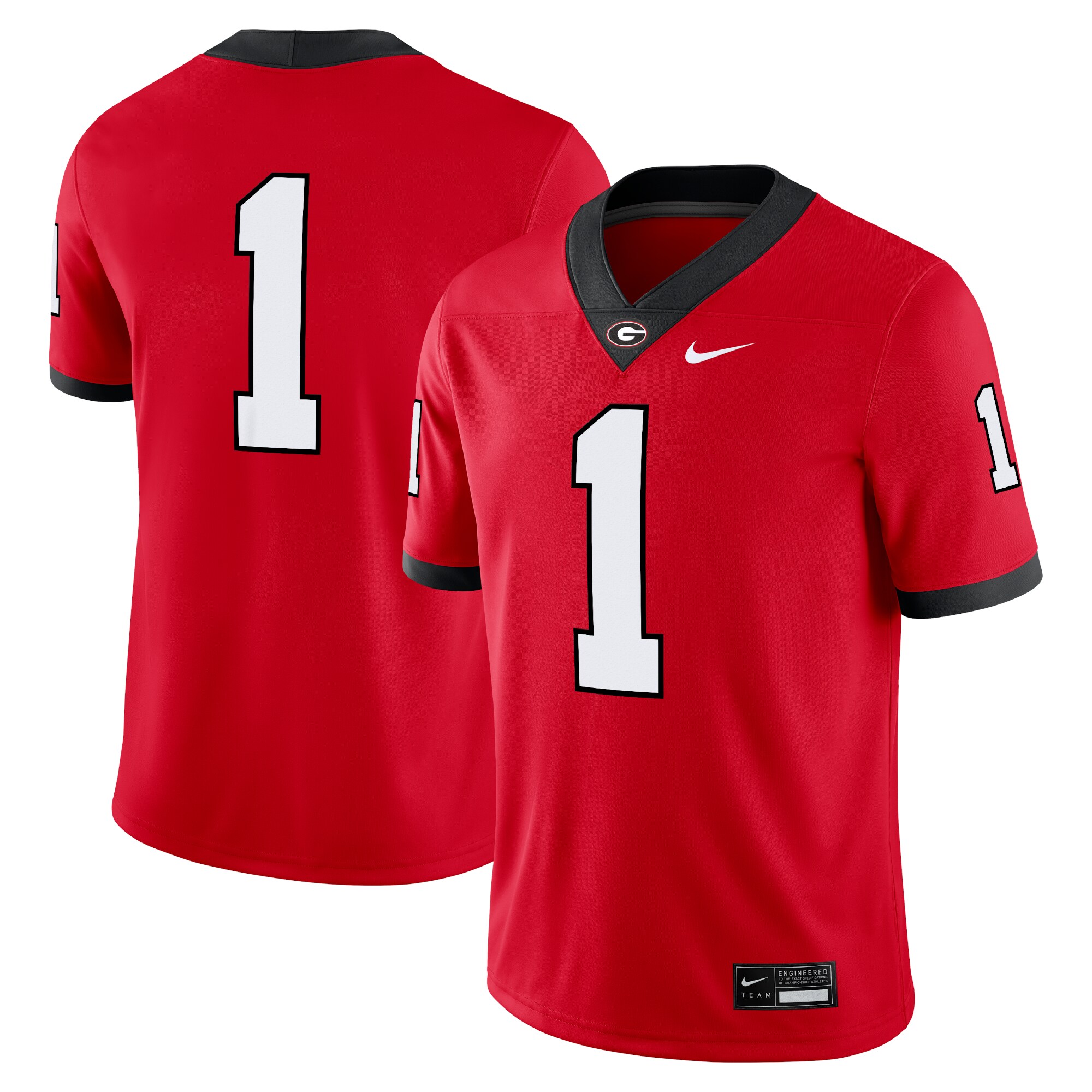 [DDG] Georgia Bulldogs Game Jersey - Red