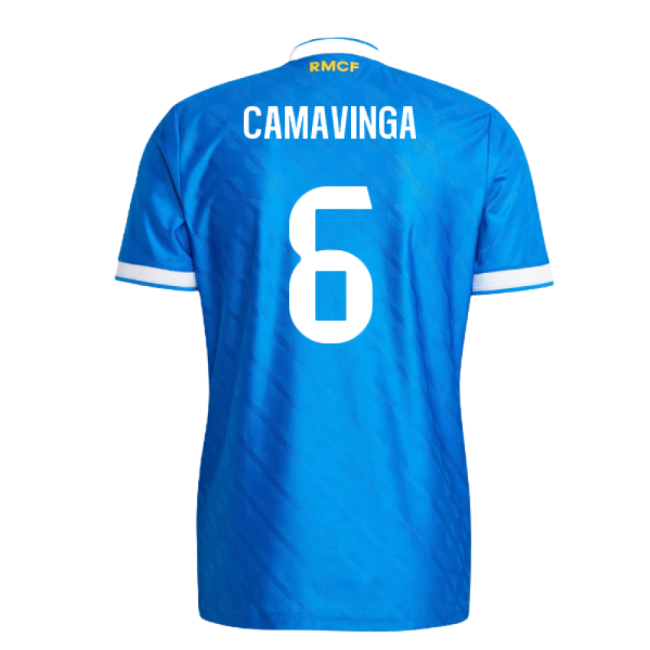 Authentic 2025-2026 Real Madrid Third With Classic Design - Rising