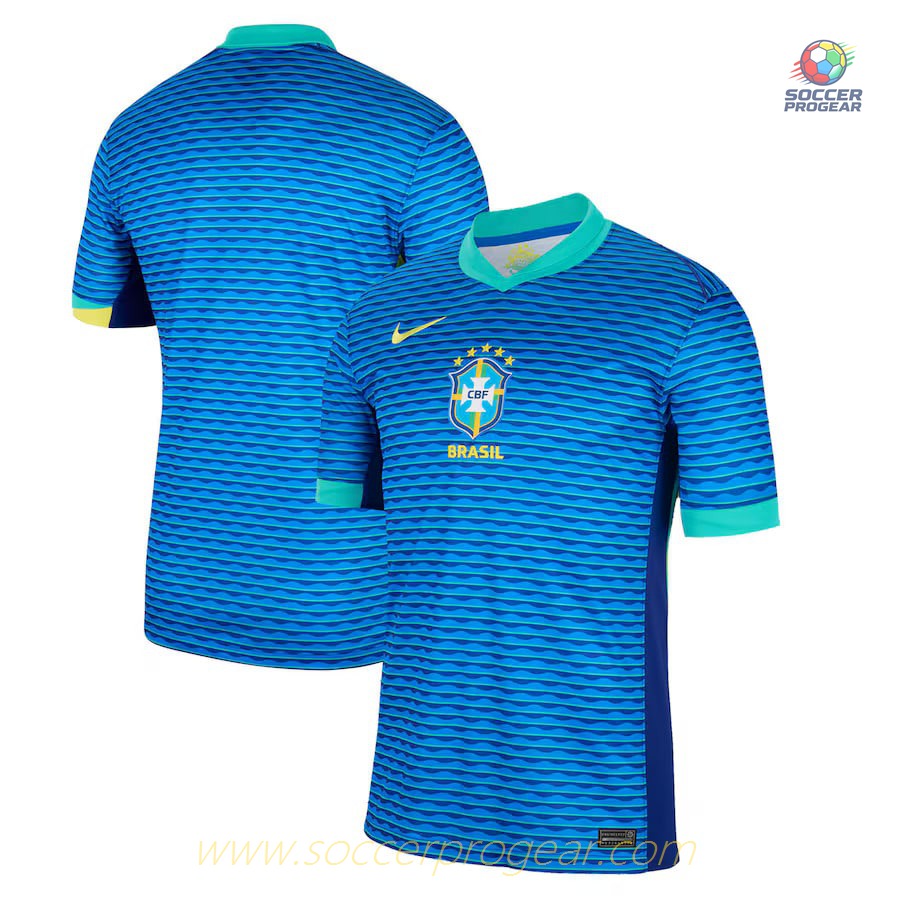 Children's Brazil Away Soccer Shirt 2024/25 Collection