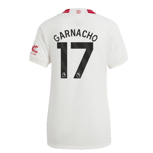 2023-2024 Man Utd Third Top (Ladies) (Garnacho 17)