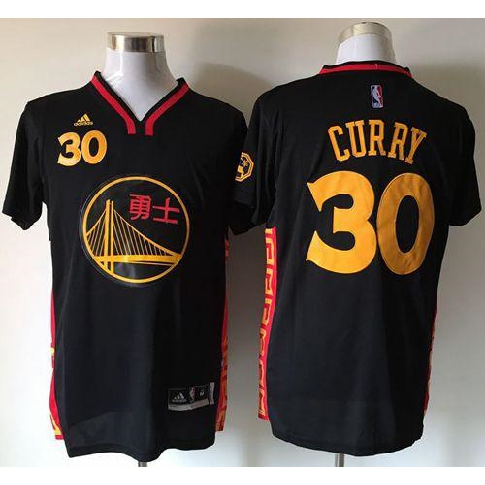 Stephen Curry30 Black Jersey - - Game Day Essential