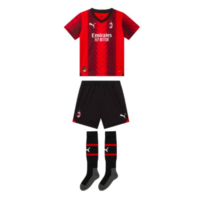 2023-2024 AC Milan Home Kit (Ibrahimovic 11) | Sale Price