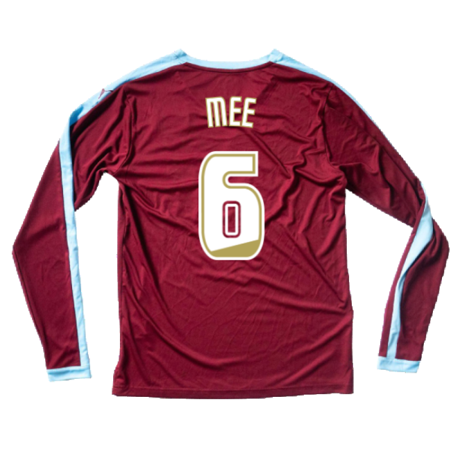 Enthusiastic Burnley Long Sleeve Home Shirt Excellent S Mee #6 Mat...