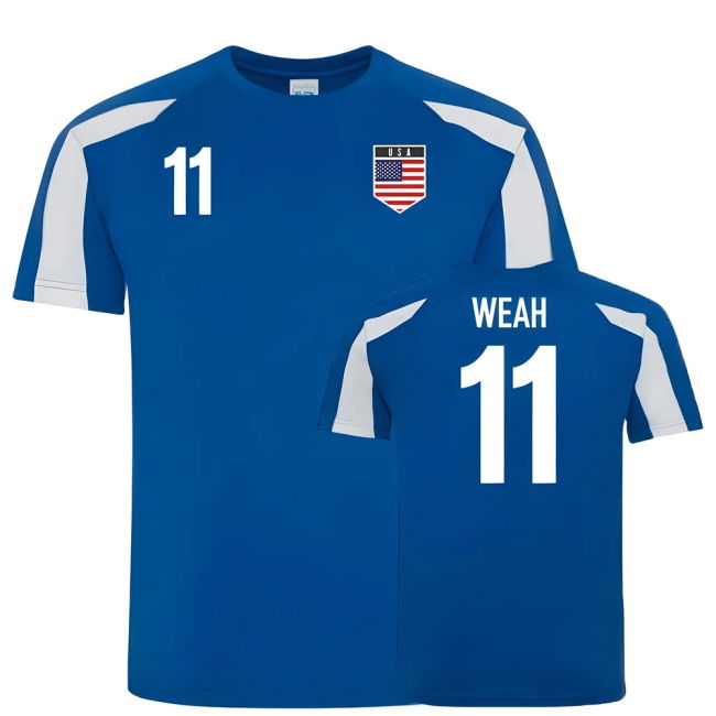 Match Worn Style USA Top Level Training Professional Jersey