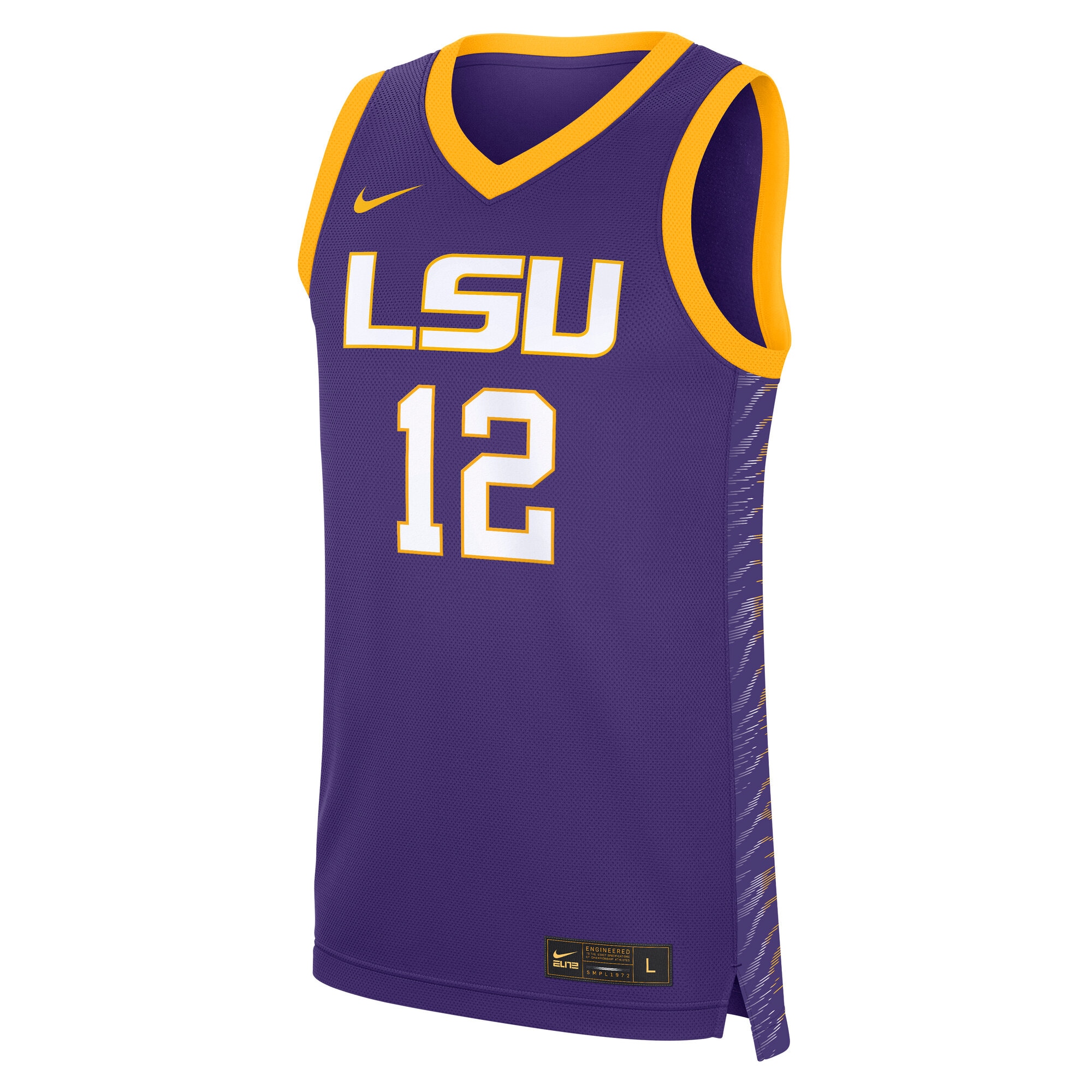 [NJP] Mikaylah Williams LSU Tigers Unisex?Replica Basketball Jersey - Purple