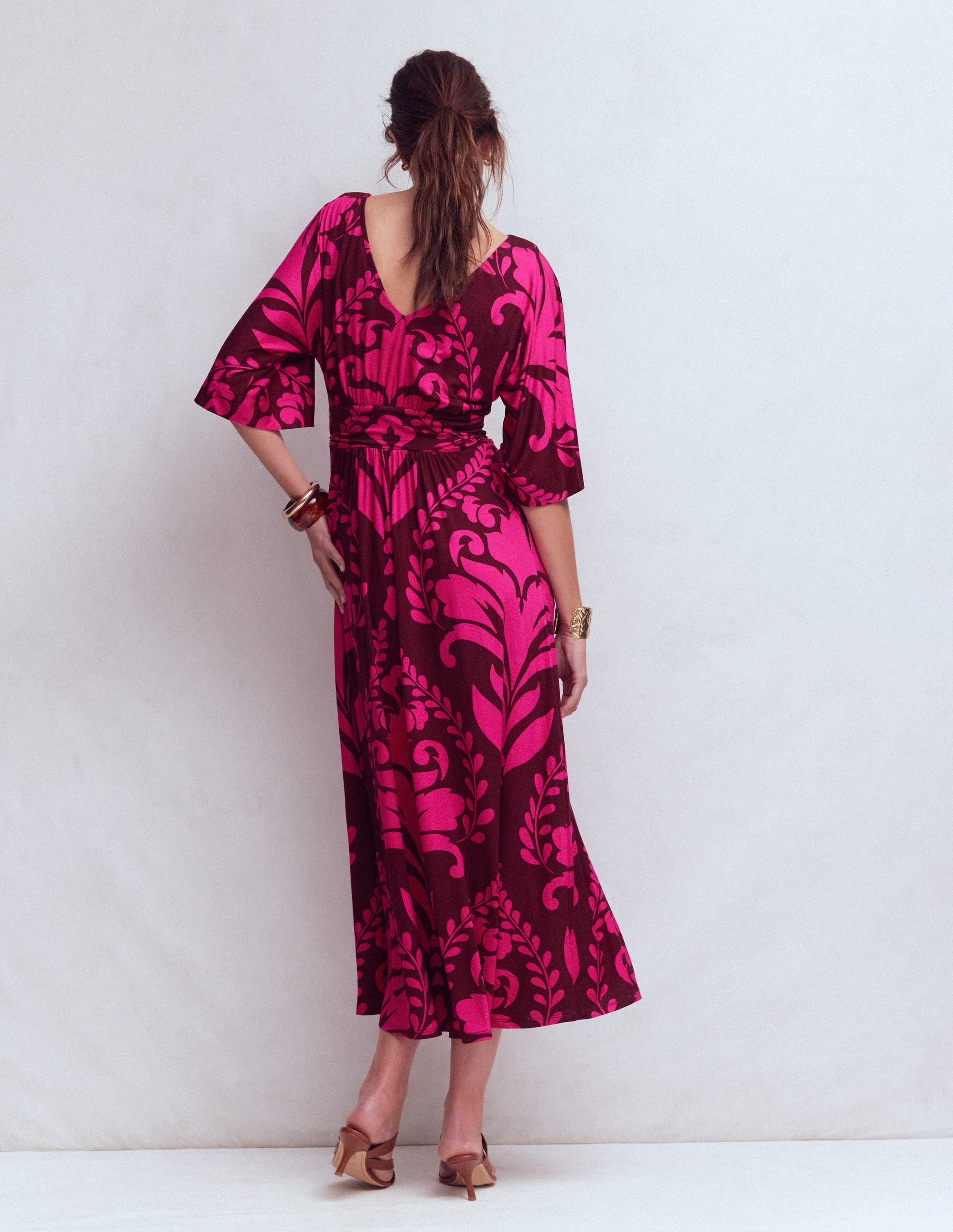 Imelda Kimono Jersey Dress