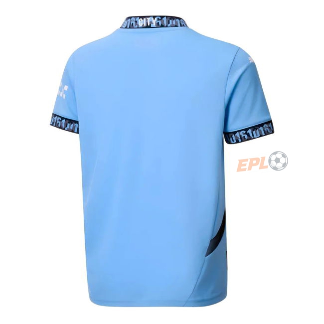 2024-20 Man City Soccer Jerseys premium Home Shirt - Kids