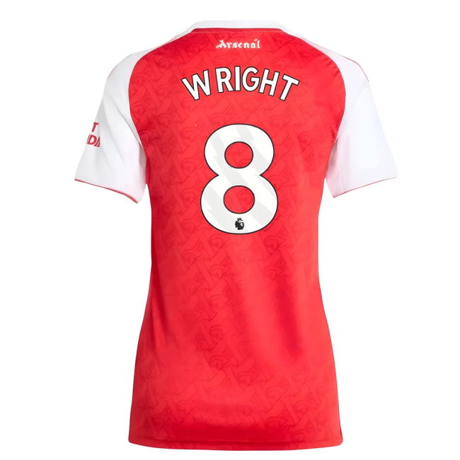 2025-2026 Arsenal Home Shirt (Womens) (Wright 8)