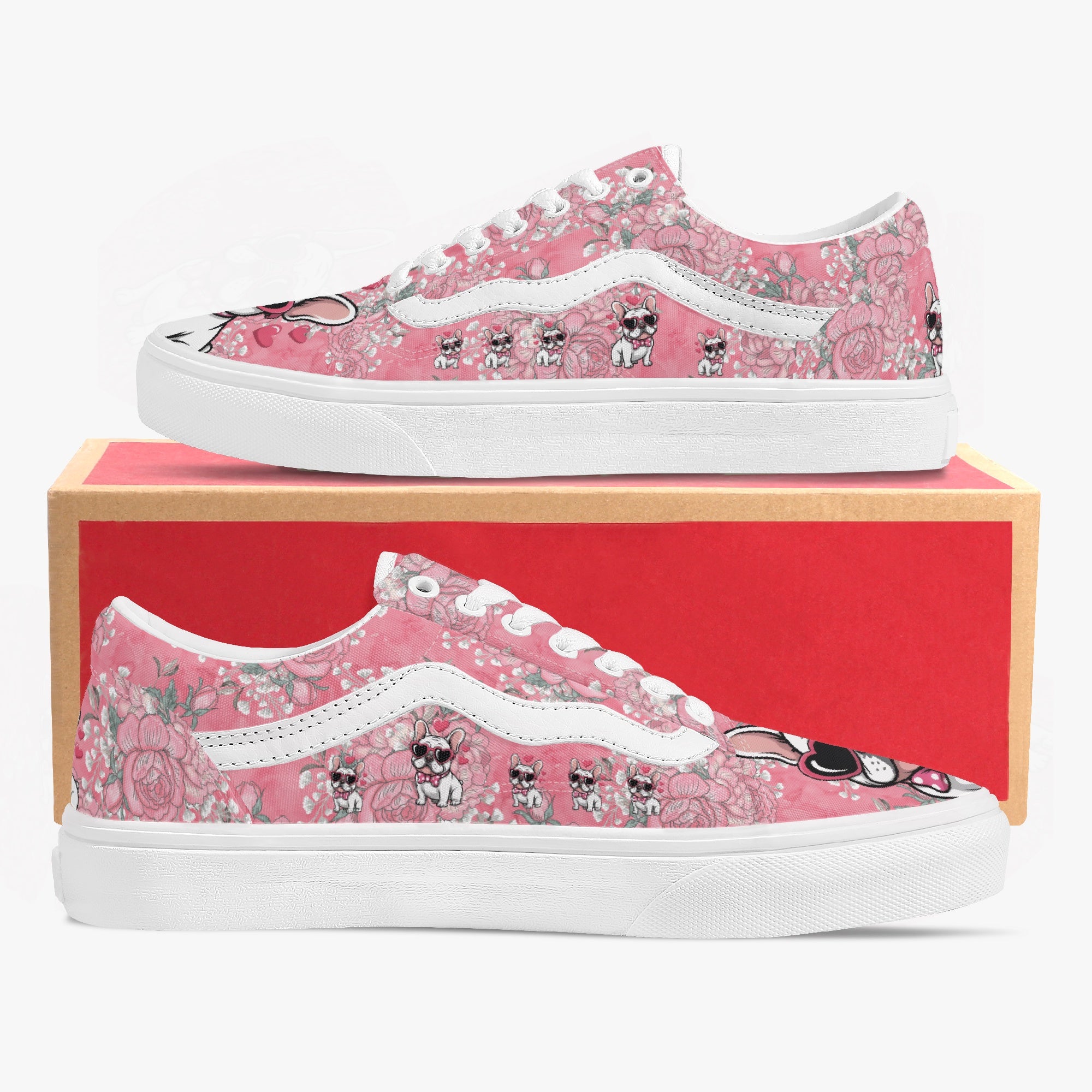 Cozy Esther - Trendy Low-top Canvas Sneakers for Street Style Durable