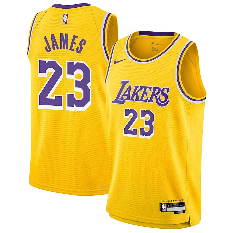 Superior LeBron James LAL NBA Jersey - Team Colors - Licensed Product