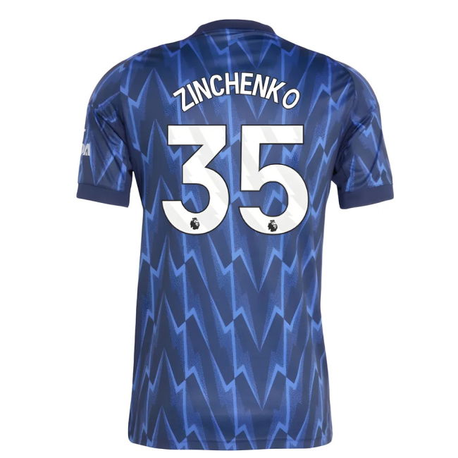 2025-20 Arsenal Away Football Jersey Zinchenko Printing L S