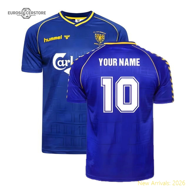 First-class 1988 Wimbledon Hummel Retro Home Shirt (your Name)
