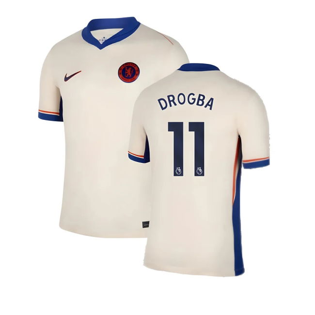 Rare Quick-Dry - 2024-2025 CHE Away Player Issue Drogba 11 Adults#564