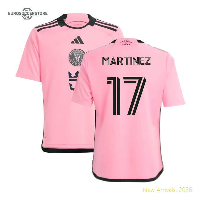 Kid-approved Football Team Kids Martinez Jersey 2024-2025 Soft-touch
