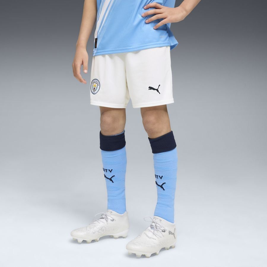 Manchester City Home Shorts 2025/26 Kids