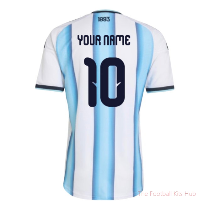 2026-2027 Argentina Authentic Home Shirt (Your Name)
