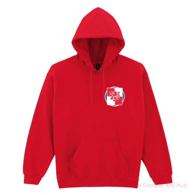 Men Czechia National Team Hoodie (Red)