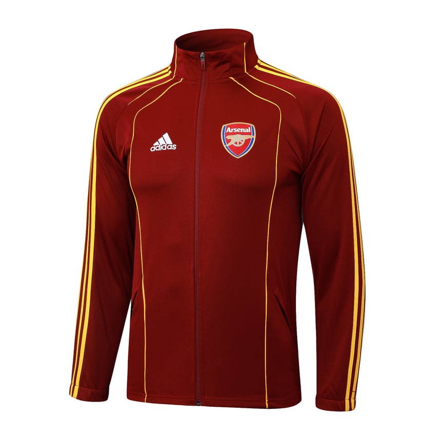Arsenal Tracksuit Jacket 2025 2026 Dark Red