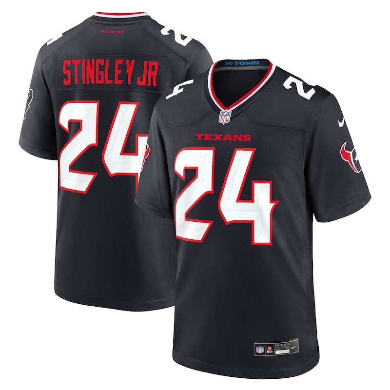 None Derek Stingley Jr. HOU Texans Stylish Game-Ready Jersey