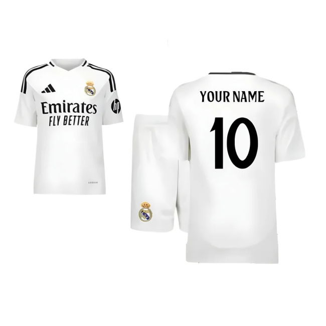 Custom Real Madrid Home Jersey 2024-2025 #7