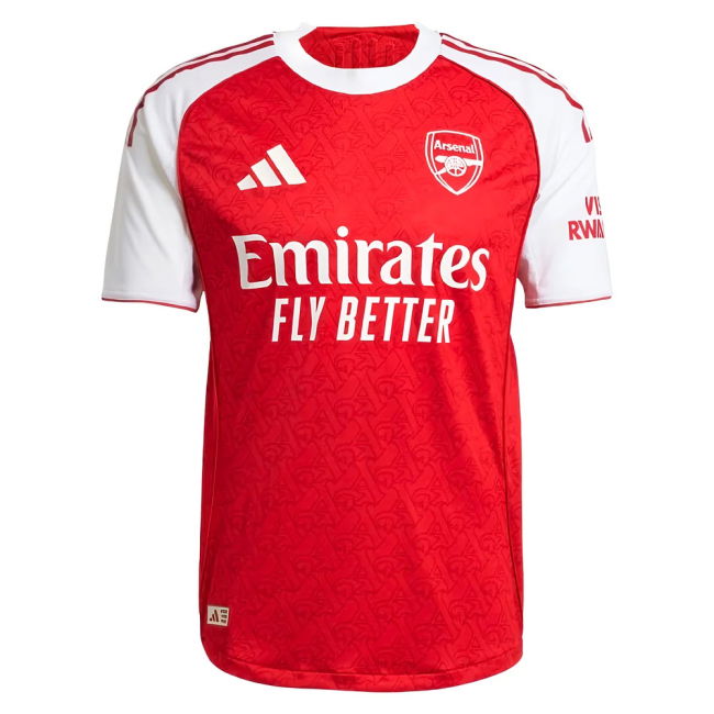 Intense Arsenal Arsenal Authentic Home Shirt Mosquera #3 Authentic...