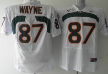 Men's None Wayne White #87 official White 2024 match worn Jersey