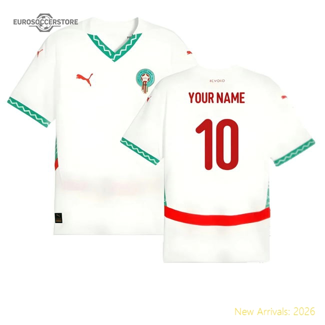 Elite Morocco Your 20242025 Away Jersey Contemporary Retro