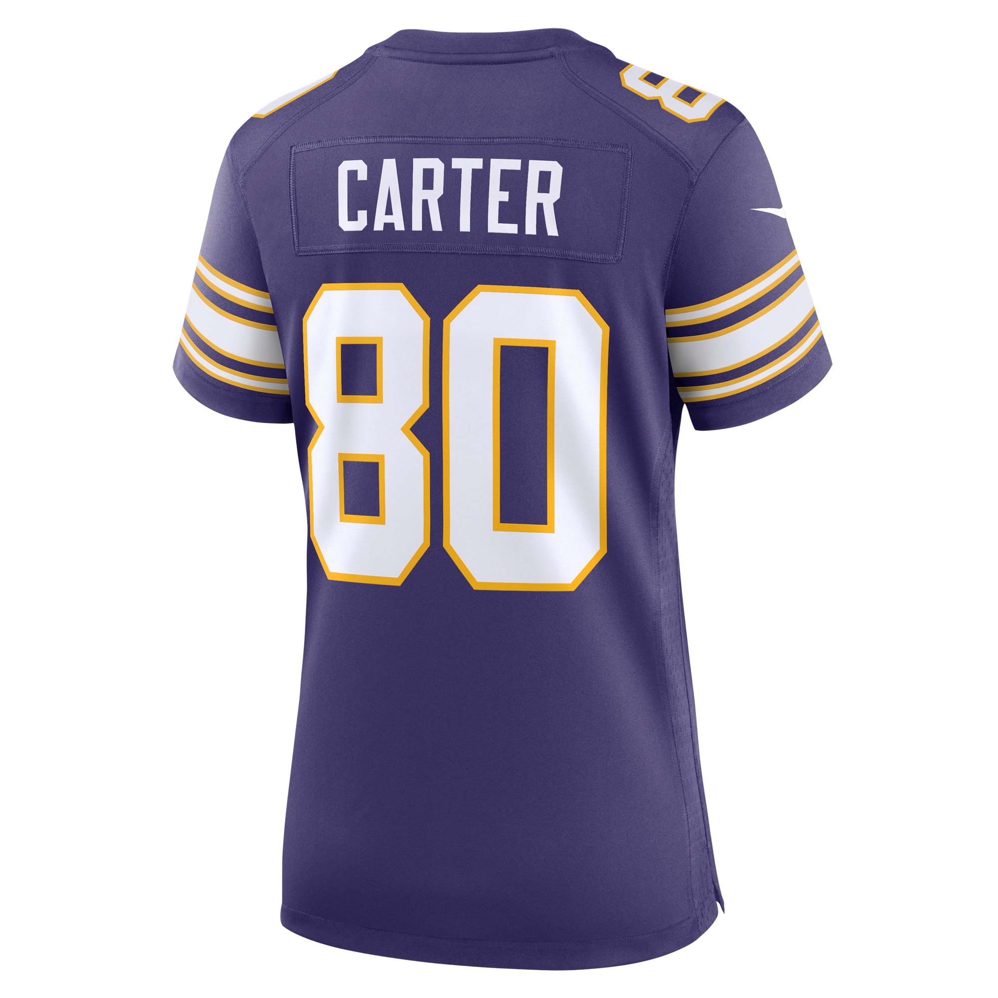 [LK] Cris Carter Minnesota Vikings Women's Classic Retired Player Game Jersey - Purple