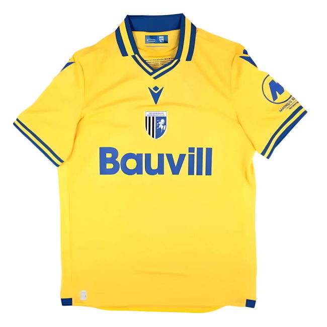 Durable 2024-2025 Football Team Away With Vintage Design - Golden