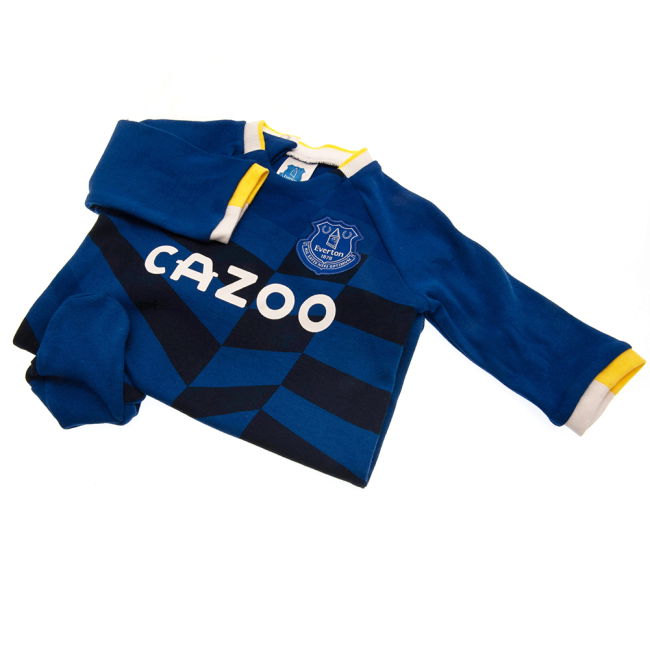 Sleepsuit 6 Everton Exclusive Club Rare Piece Home Rare Jersey
