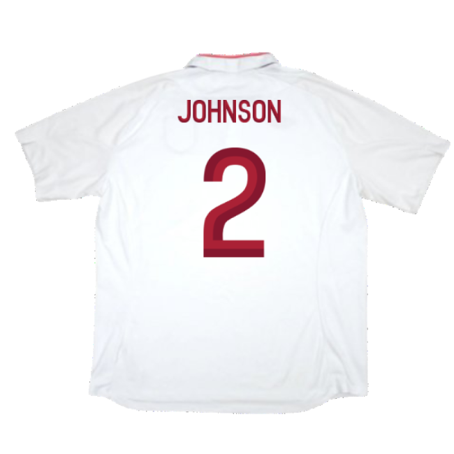 England 2012-13 Home (Mint) (Johnson 2)