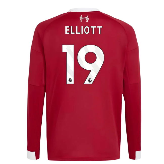 Liverpool 2025-20 Home Shirt Elliott #19 L M S Kids