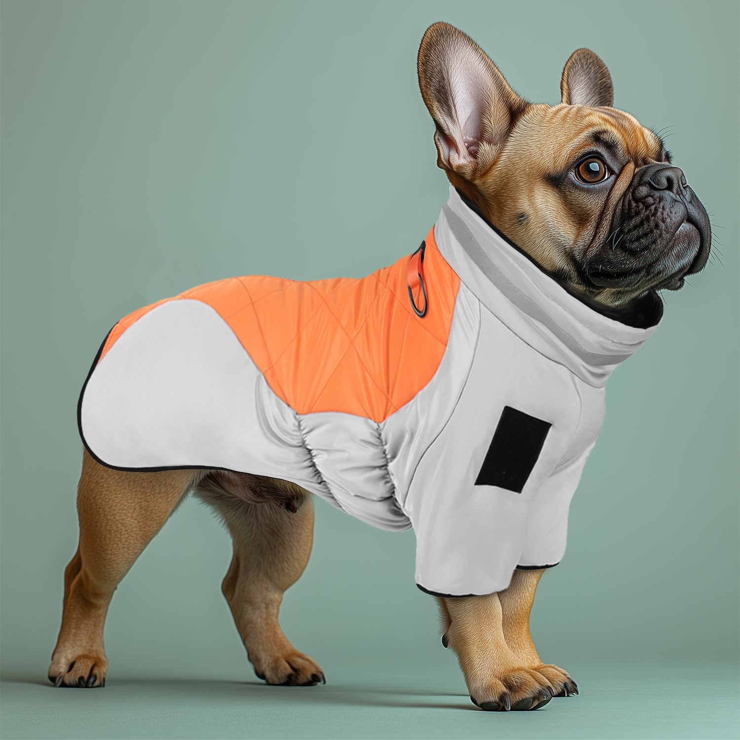 Comfortable Stylish Frostglow Frenchie Winter Jacket for Home Use
