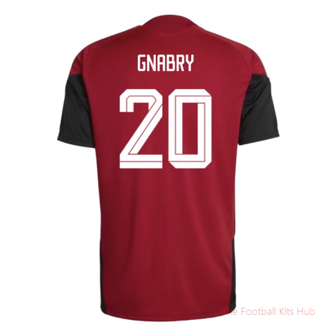 [JED] 2026/27 Germany Training Jersey (Red) (Gnabry 20)