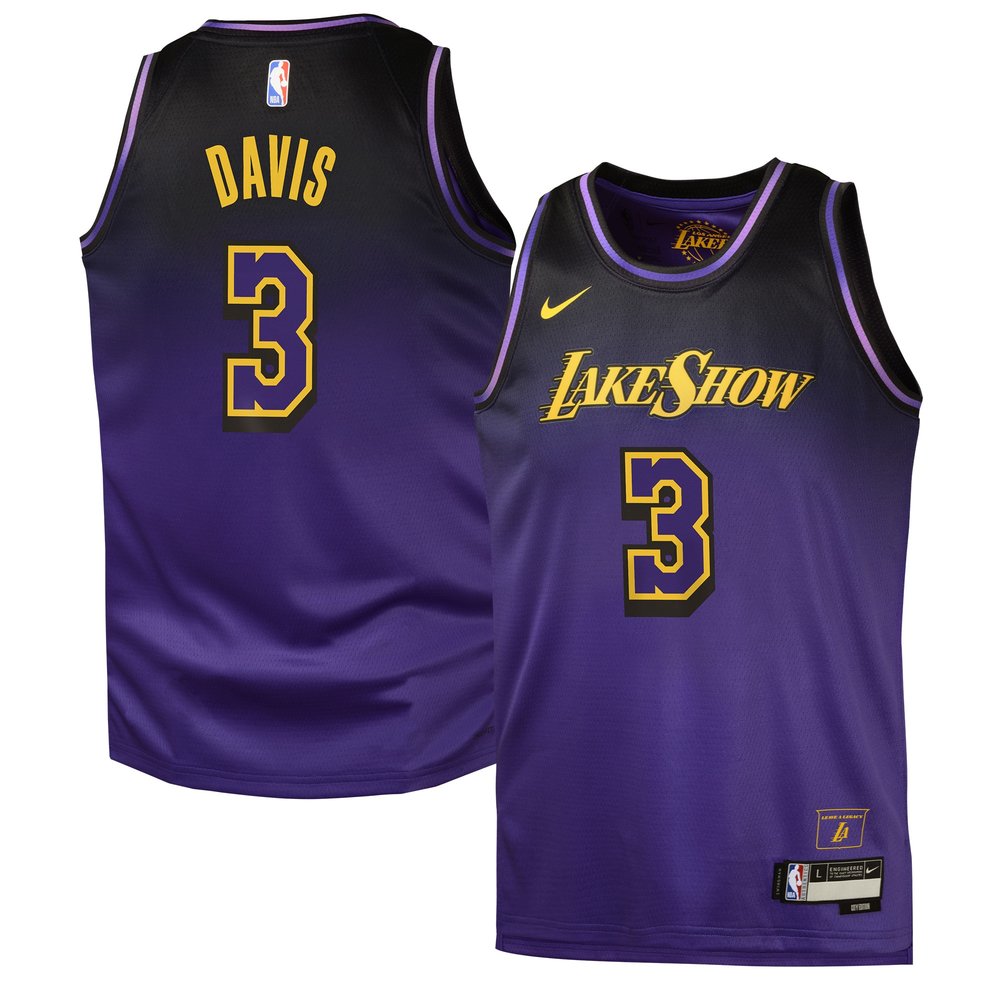 Classic Jersey Los Angeles Lakers 3 - Purple City Edition - Game Day Essential