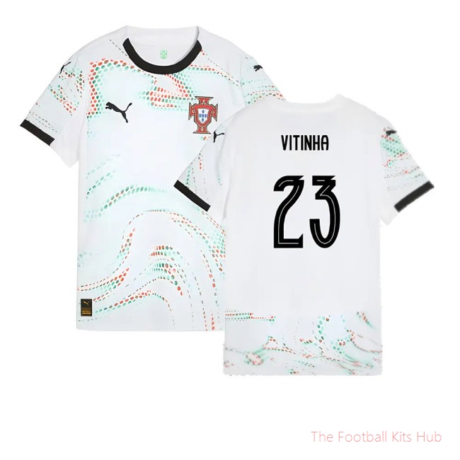 2025-2026 Portugal Away Shirt (Womens) (Vitinha 23)