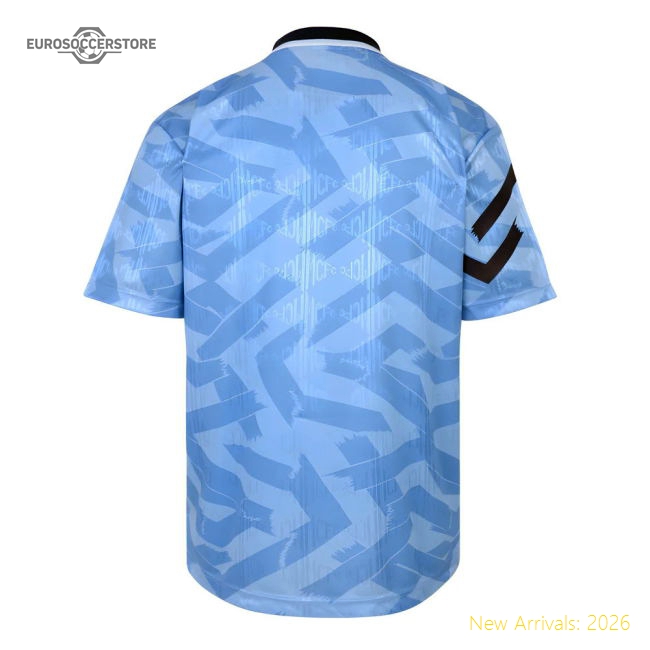 Authentic Score Draw Manchester City 1992 Retro Football Shirt