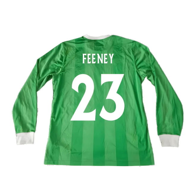 Northern Ireland 2010-12 Long Sleeve Home Shirt ((Good) XL) (Feeney 23)