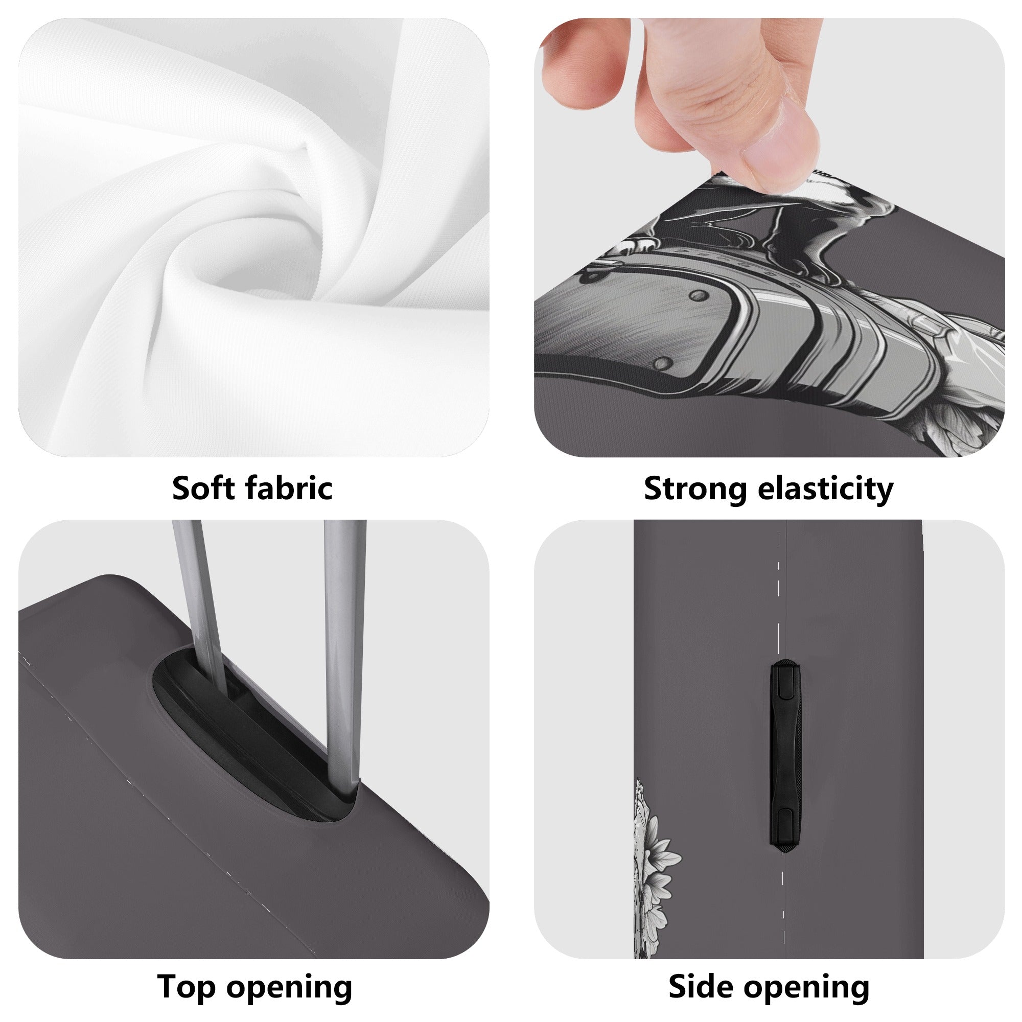 High-Quality Premium Winnie - Luggage Cover for French Bulldog Lovers