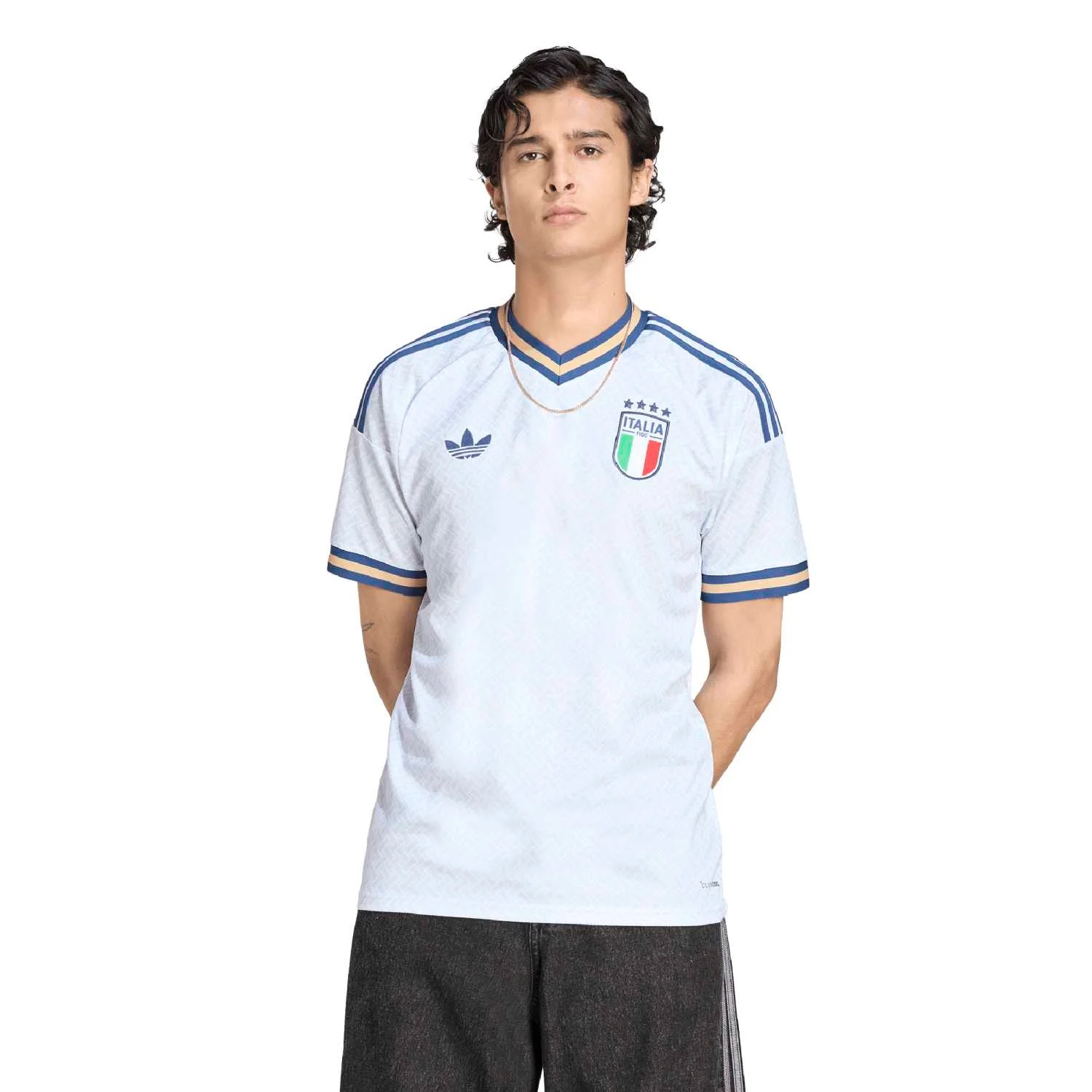 Italy 2026 Away Jersey Men's | CLIMACOOL+ Slim Fit Football Kit Inspired by Celebration Suits