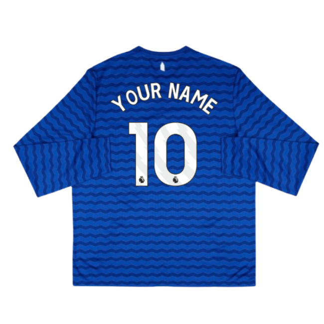 Authentic English Football Everton Home Jersey Smart Fabric