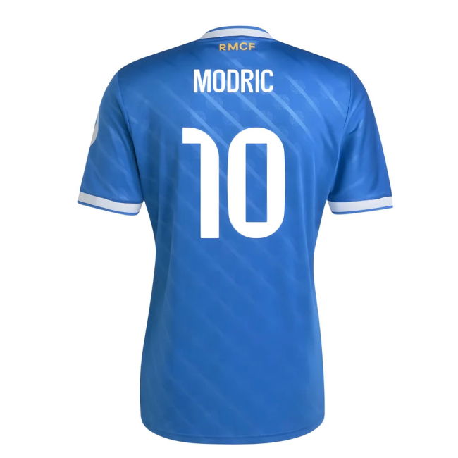 2025-2026 Real Madrid Third Shirt (Modric 10) - Match Day Ready - P...